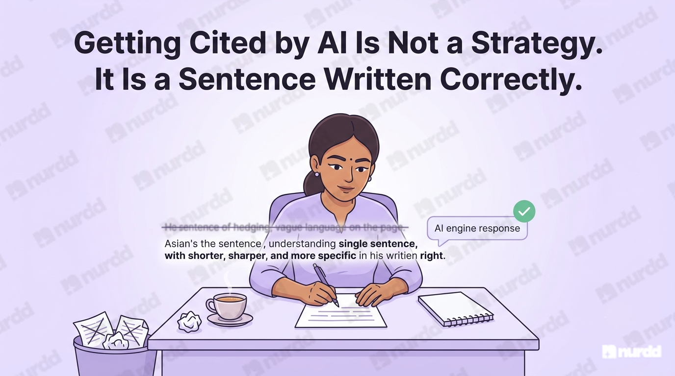 The Exact Type of Sentence That Gets Quoted in AI Answers (With Real Examples)