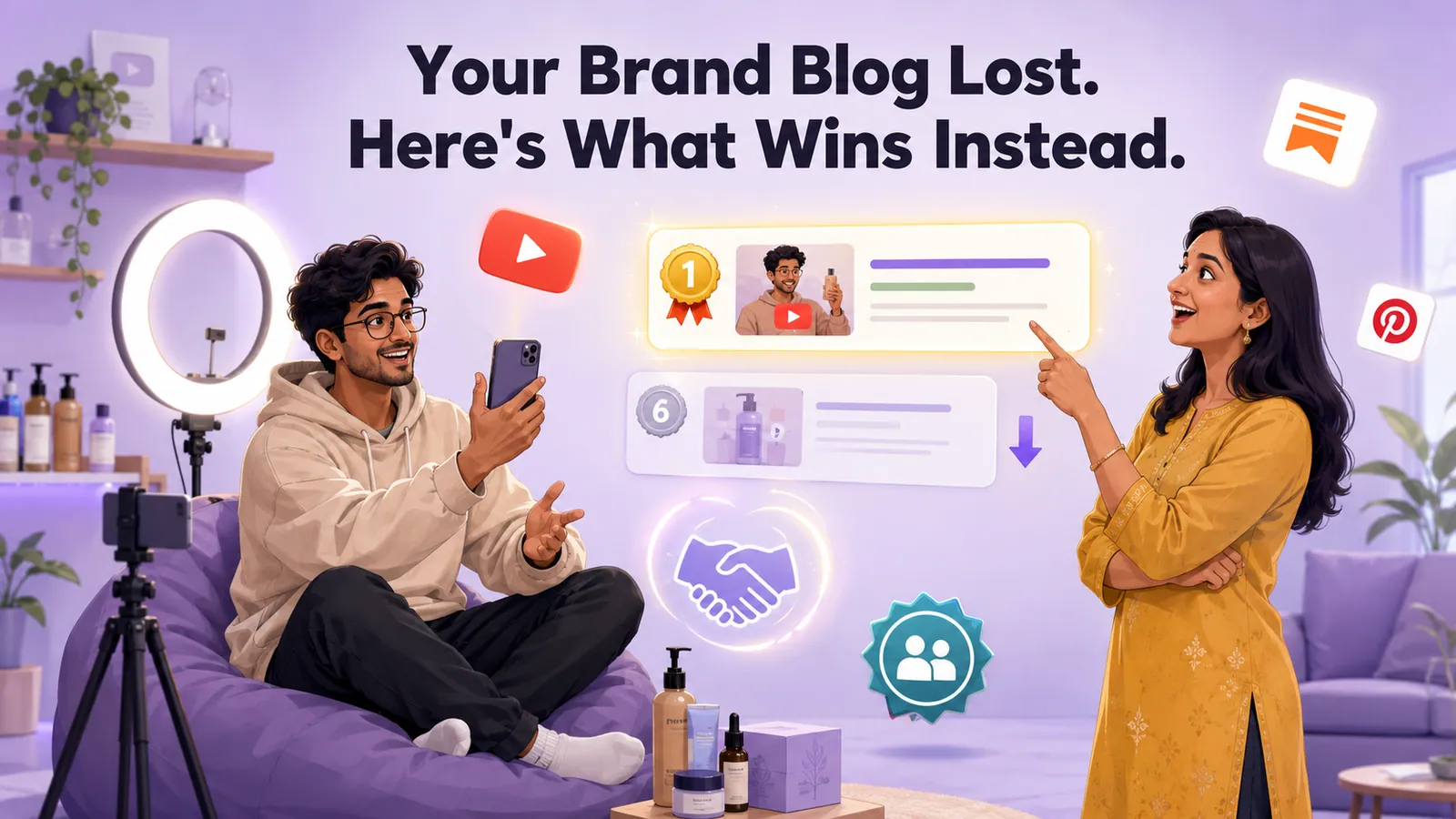 Creator-Led SEO: How Influencer Content Is Replacing Brand Blog Traffic in 2026