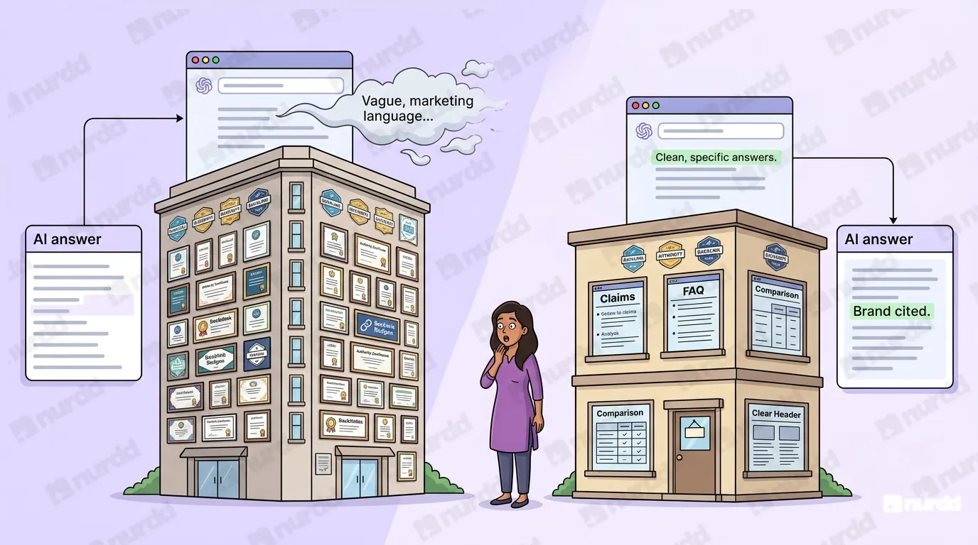 Why AI Search Engines Trust Some Websites More Than Others (It's Not Domain Authority)