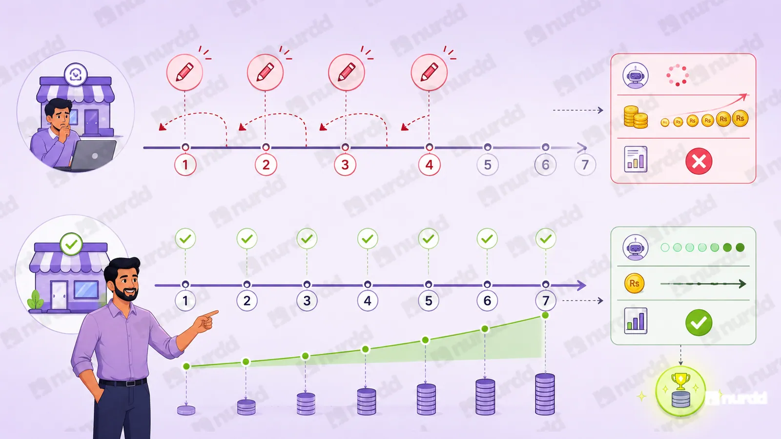 The lie inside the learning phase narrative