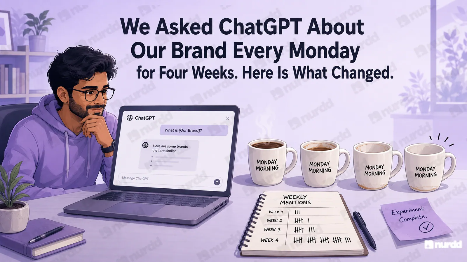 I Tracked My Brand on ChatGPT Every Week for a Month. Here's What Changed.