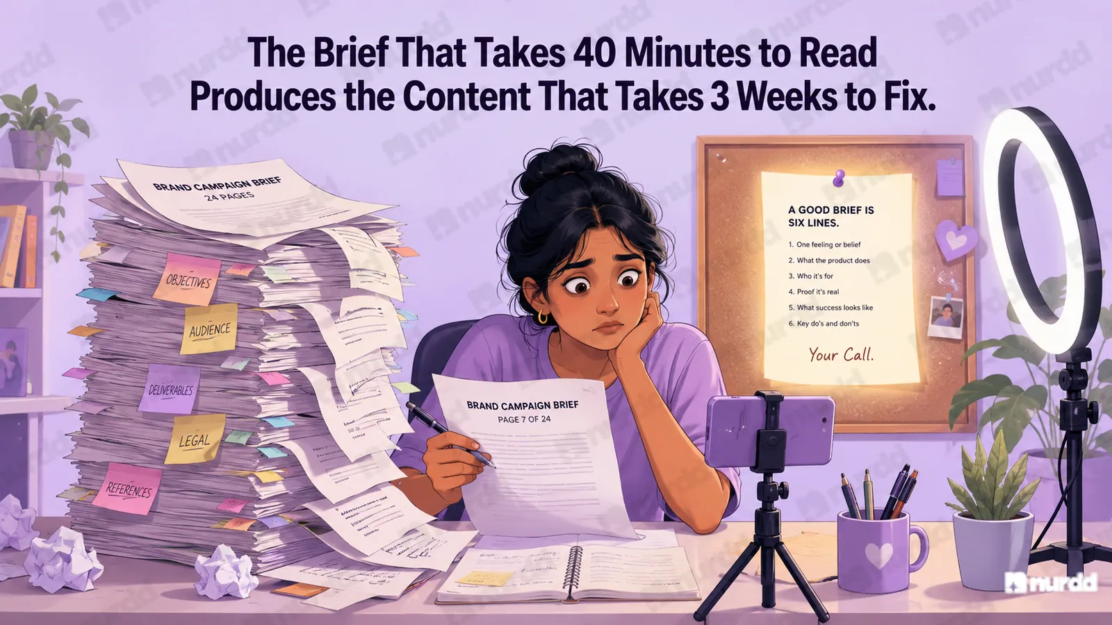 The Creator Brief Template That Gets You Better Content Without a Single Revision Round