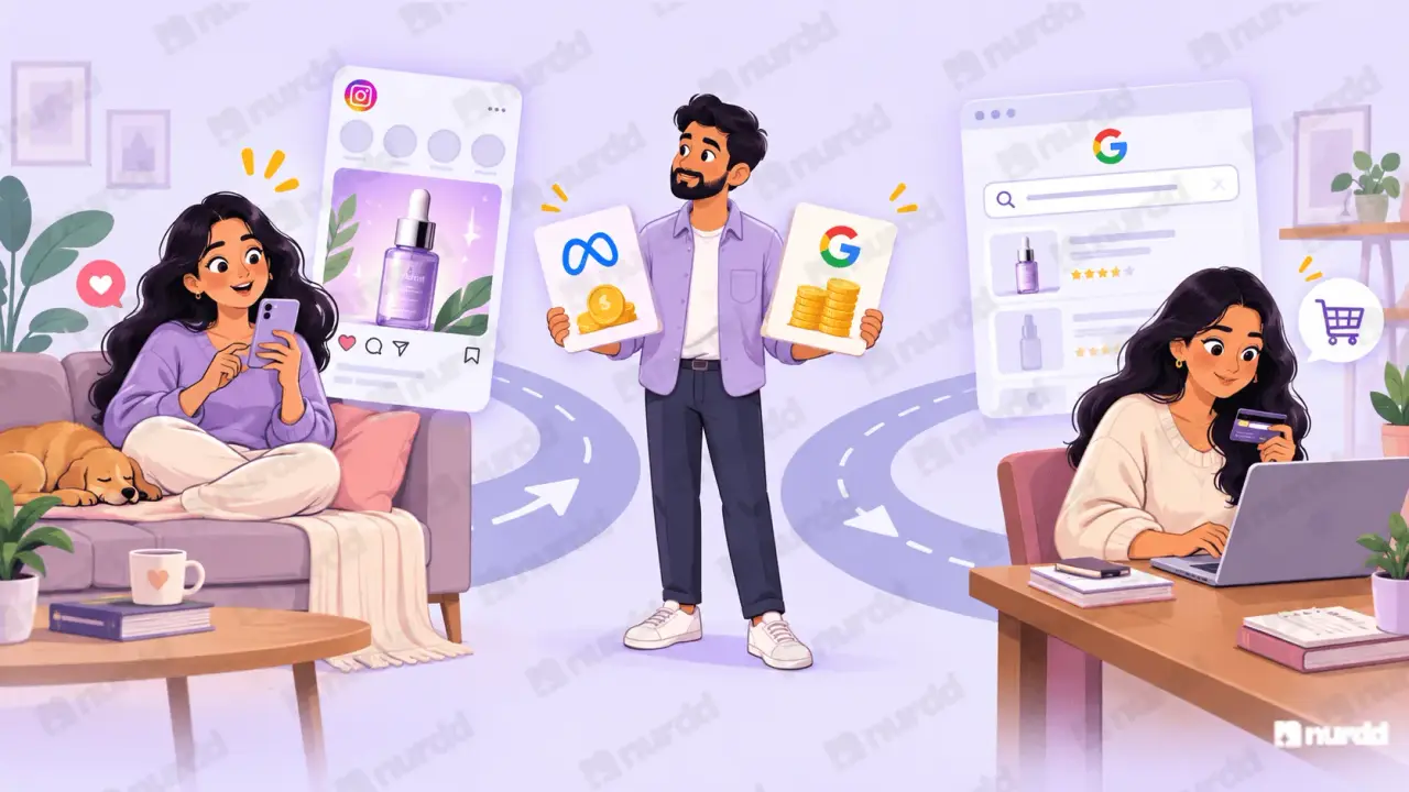 Meta vs Google Ads: Which Wins for Indian D2C 2026