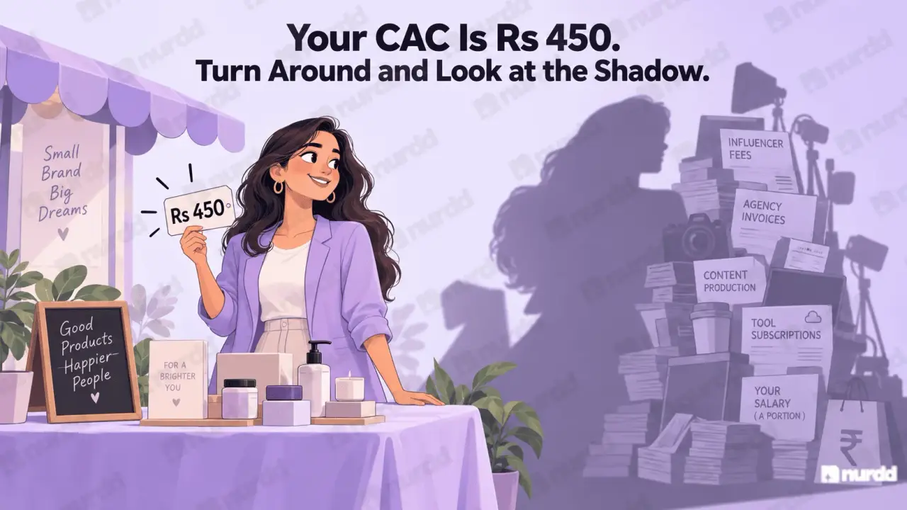 How to Calculate Real CAC for D2C Brands in India